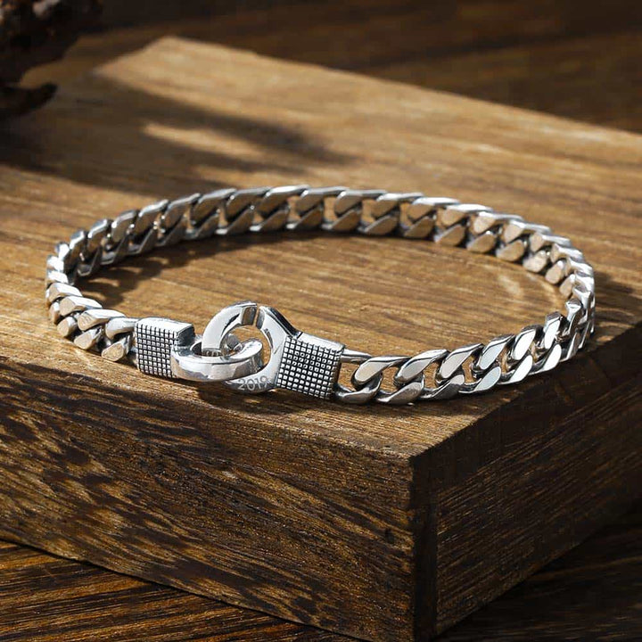 6mm Handcuff Bracelet For Women With Engraving Silver | Personalized Gifts  Bracelet Silver Engraved For Women