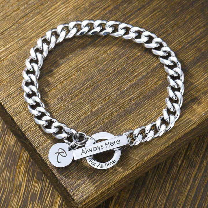 Couples Silver Bracelet With Engraving For Couples | Personalized Silver Bracelet Men Women With Engraving - Remisia